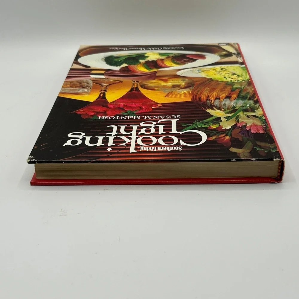 1983 Southern Living Cooking Light Cookbook Healthy Recipes Hardcover Illustrate